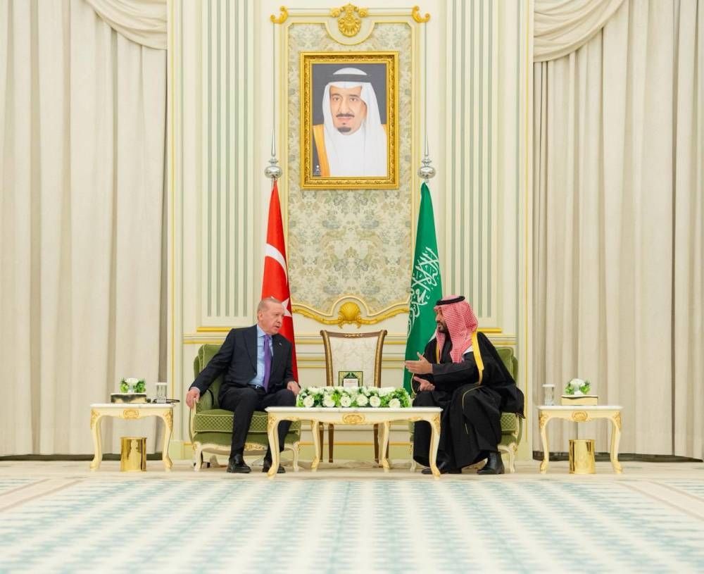 بيان مشترك في ختام زيارة الرئيس التركي للسعودية