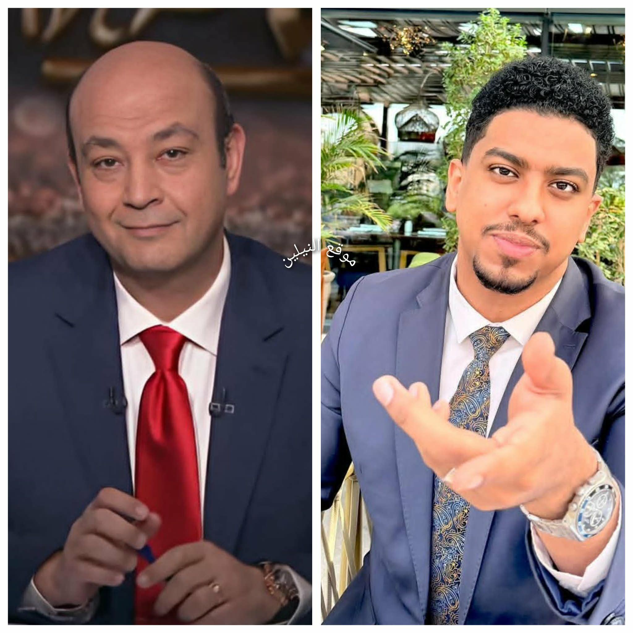 بالصورة.. المذيع حازم حلمي يفاجئ الجميع.. يعلن دعمه للجيش ويهاجم الإعلامي المصري عمرو أديب بسبب سخريته من السودان: (يا أديب خليك أديب)