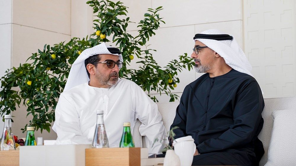 رئيس الدولة يستقبل رئيس مجلس الشيوخ في كازاخستان