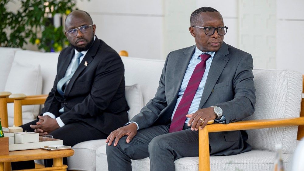 رئيس الدولة يستقبل رئيس بوروندي