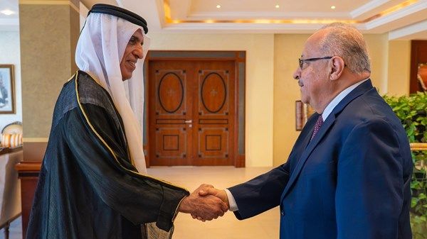 حاكم رأس الخيمة يستقبل وزير خارجية غواتيمالا