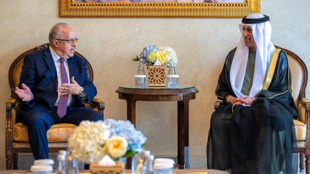 حاكم رأس الخيمة يستقبل وزير خارجية غواتيمالا