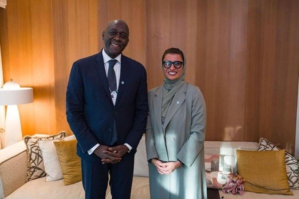 نورة الكعبي تلتقي مدير مؤسسة التمويل الدولية