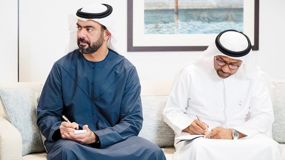 خالد بن محمد بن زايد يلتقي رئيس جمهورية تيمور الشرقية الديمقراطية