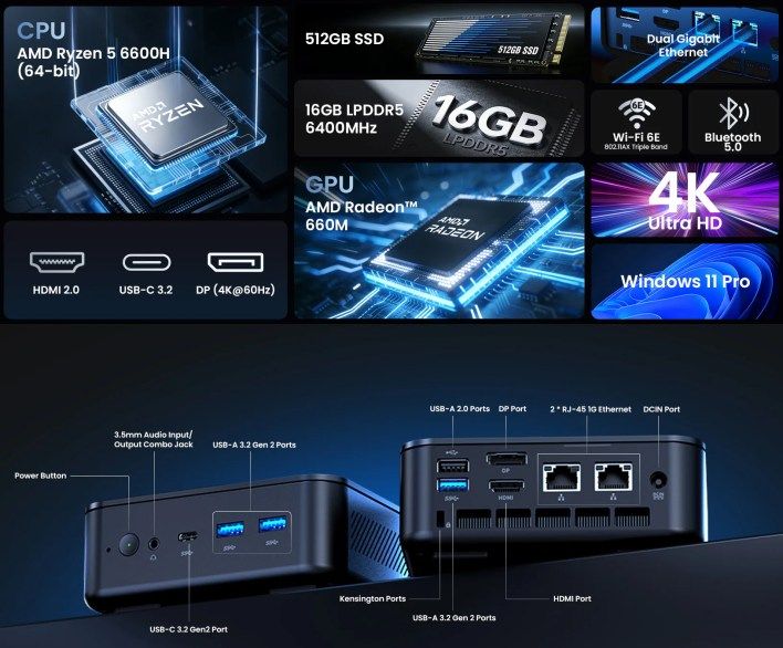 تكنولوجيا: Minix تطلق حاسوباً صغيراً جديداً بمعالج AMD وتصميم مدمج ودعم تخزين حتى 8 تيرابايت