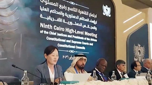 المحكمة الاتحادية العليا تشارك في اجتماع رؤساء المحاكم الدستورية الأفريقية