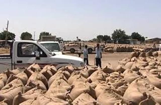 ارتفاع في وارد المحاصيل الزراعية بسوق القضارف