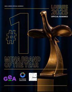 موسم الرياض يتصدر العلامات التجارية في الشرق الأوسط وشمال أفريقيا ويتوج بالمركز الأول في جوائز Loeries
