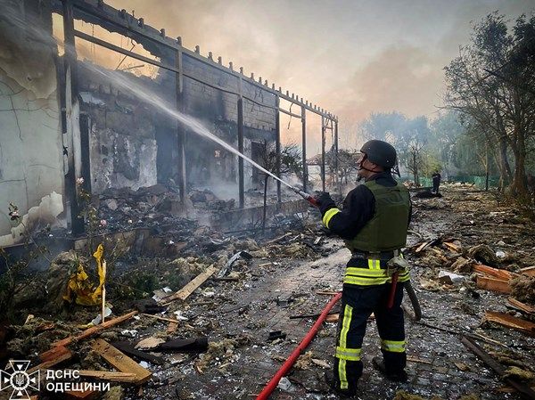 هجوم جوي يستهدف مدينة أوديسا الأوكرانية