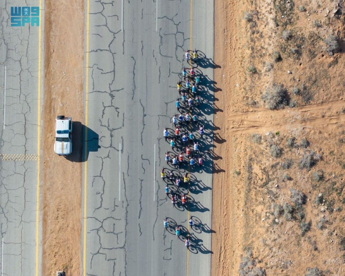 مسار الغضا.. محطة جديدة في بطولة آسيا لدراجات الطريق 2026