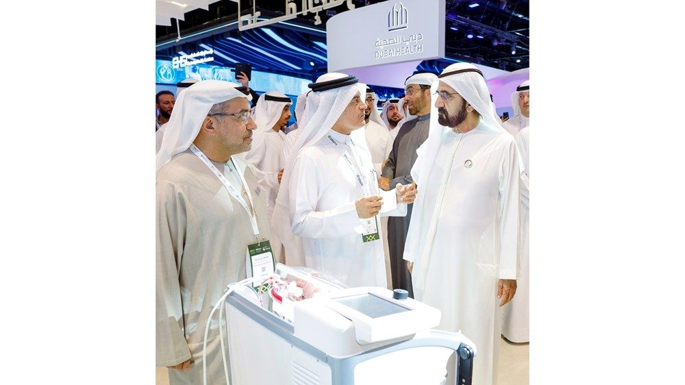 محمد بن راشد يفتتح معرض الصحة العالمي «WHX- دبي 2026»