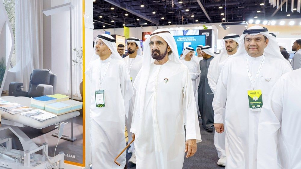 محمد بن راشد يفتتح معرض الصحة العالمي «WHX- دبي 2026»