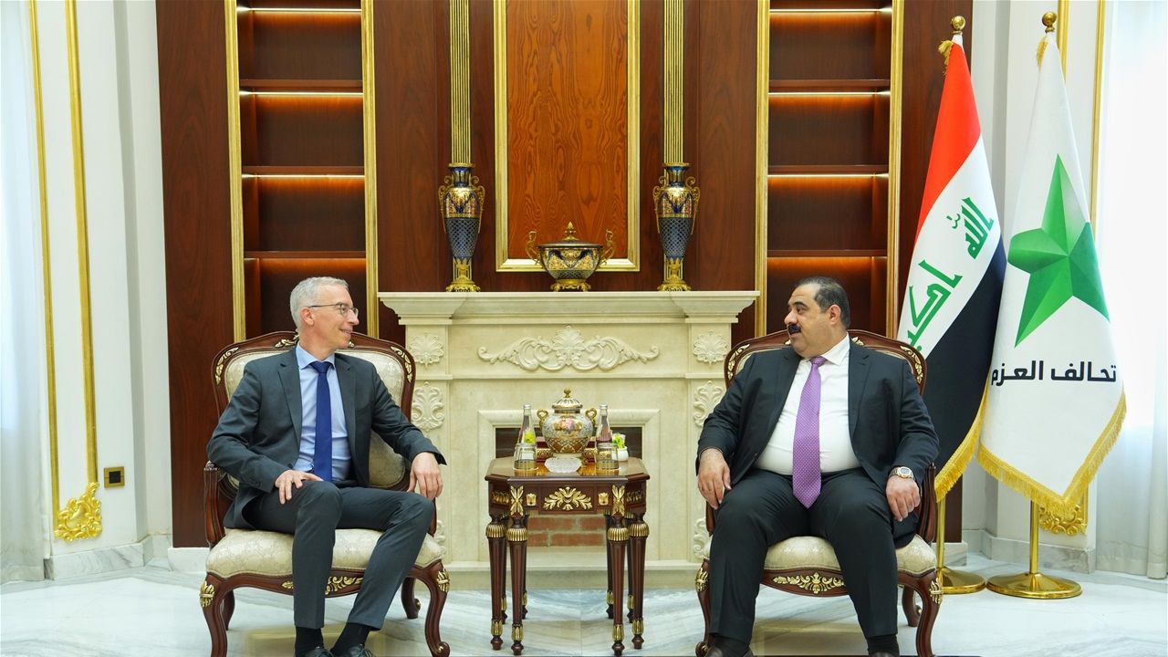 السامرائي يستقبل السفير الألماني ويبحث تعزيز العلاقات الثنائية