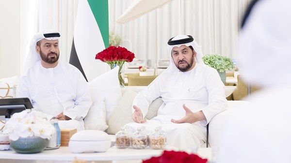 حمدان بن زايد يستقبل وفد وزارة الدفاع ويطّلع على استعدادات عرض «حصن الاتحاد 11»