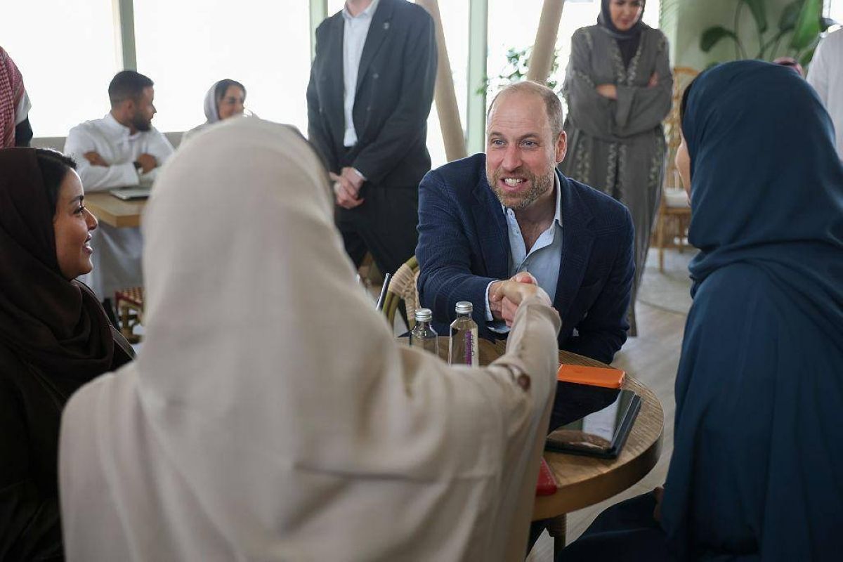 "ويليام في الرياض: لحظة تكشف عن قوة المرأة السعودية"