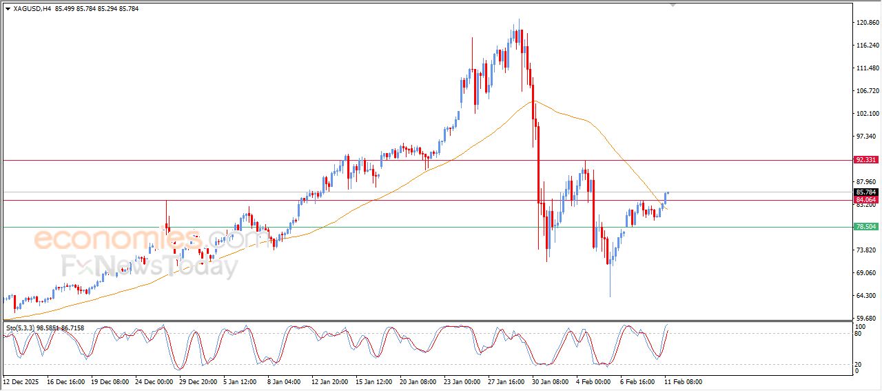تحديث توقع سعر الفضة اليوم 11-02-2026