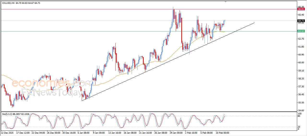 تحديث توقع سعر النفط الخام اليوم 11-02-2026