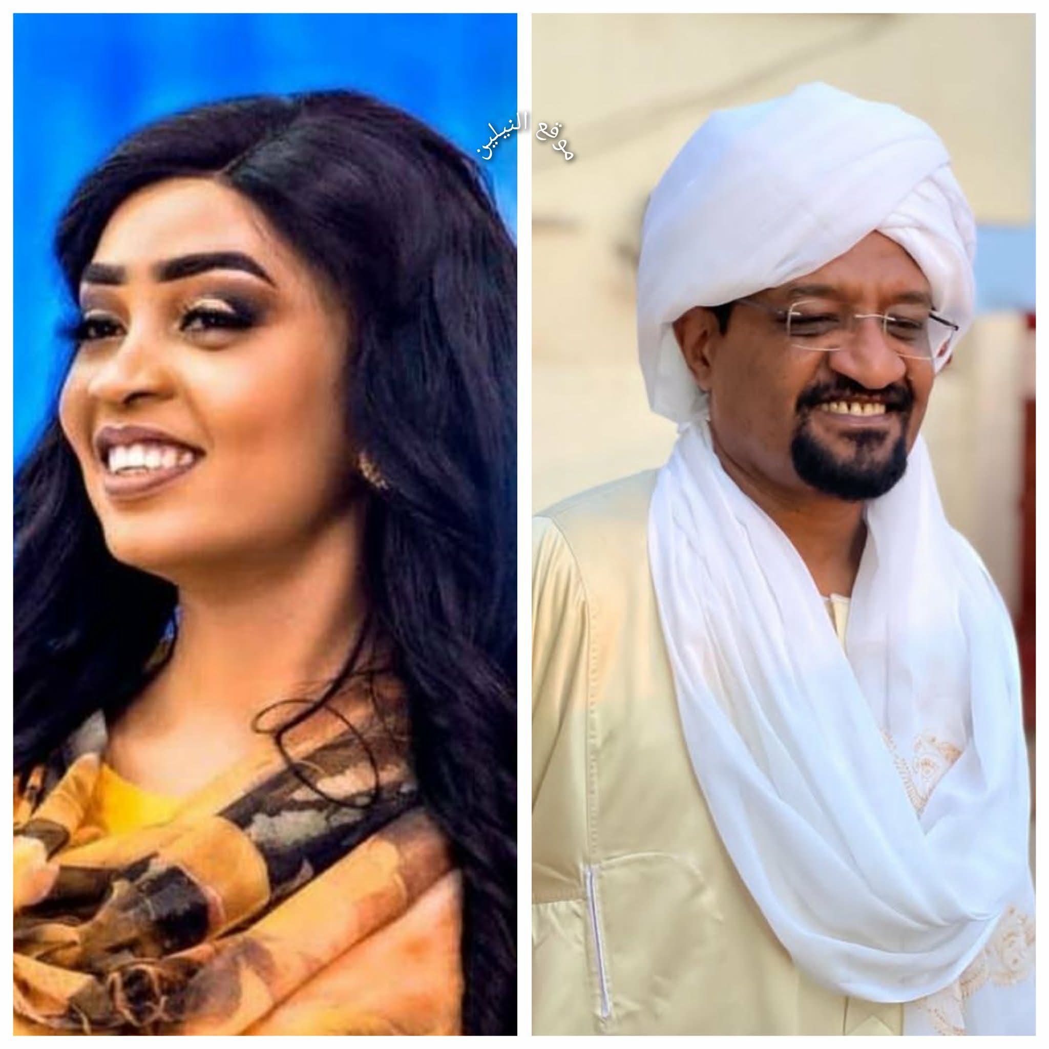 شاهد.. الفنانة مروة الدولية تغني لشيخ الأمين في حفل خاص: (الشيخ حلو لي والنظرة منك لي شفاء وبفهم مشاعرك بعرفها)