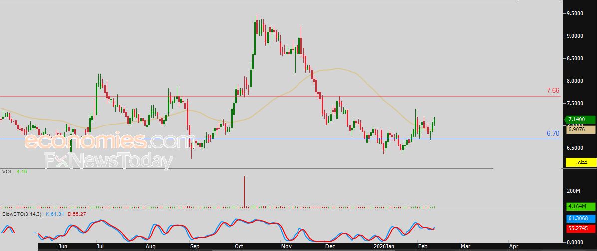 سعر سهم استثمارات (NINV) يبقي الوضع بلا تغيير – توقعات اليوم – 12-02-2026