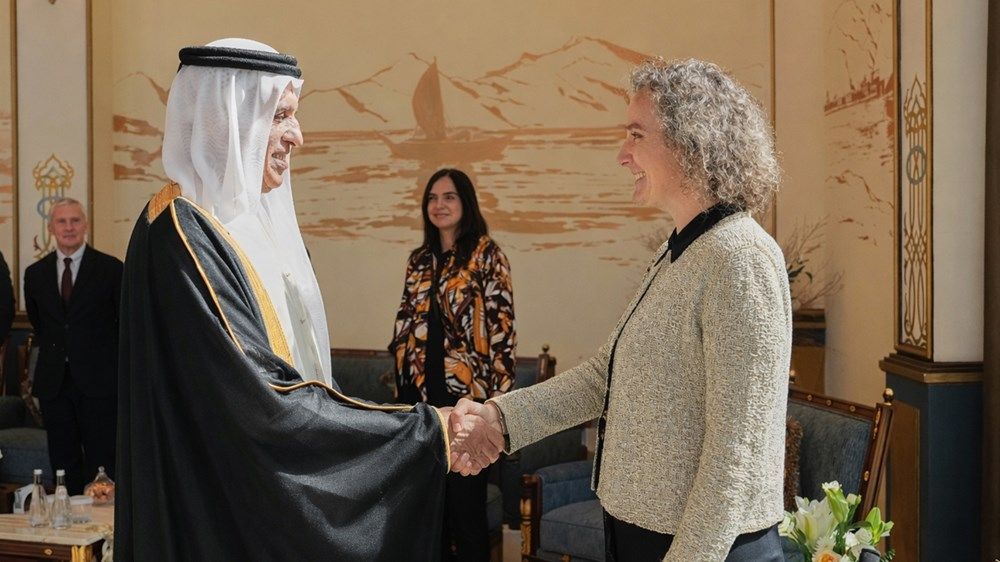 حاكم رأس الخيمة يستقبل وفداً من سفراء دول الاتحاد الأوروبي