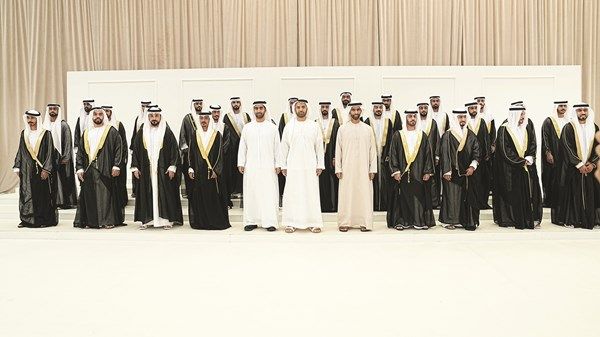ولي عهد رأس الخيمة يحضر العرس الجماعي الـ11
