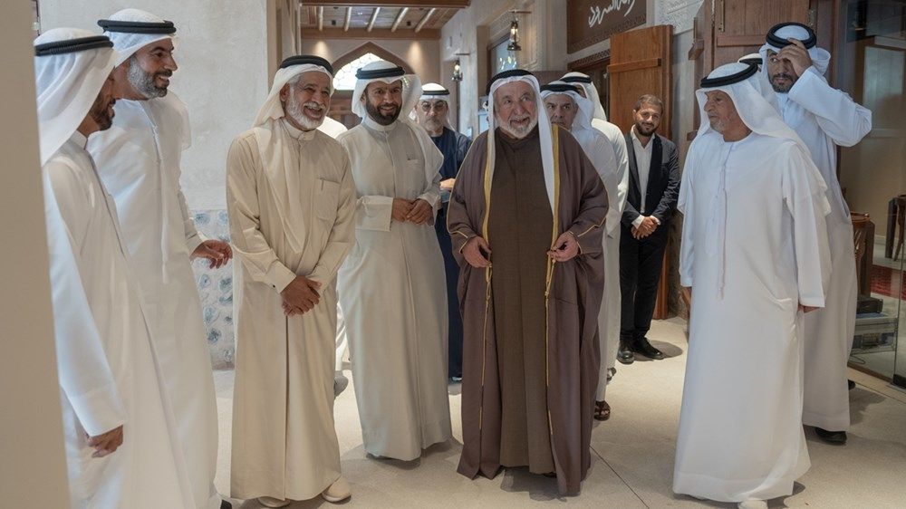 حاكم الشارقة يفتتح سوق فِلي التراثي