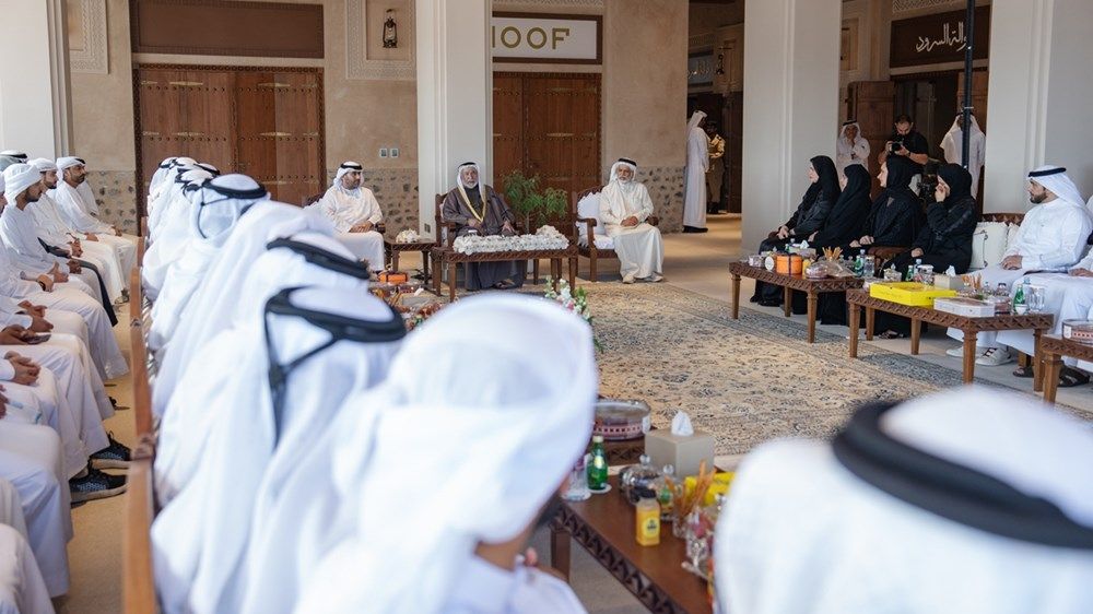 حاكم الشارقة يفتتح سوق فِلي التراثي