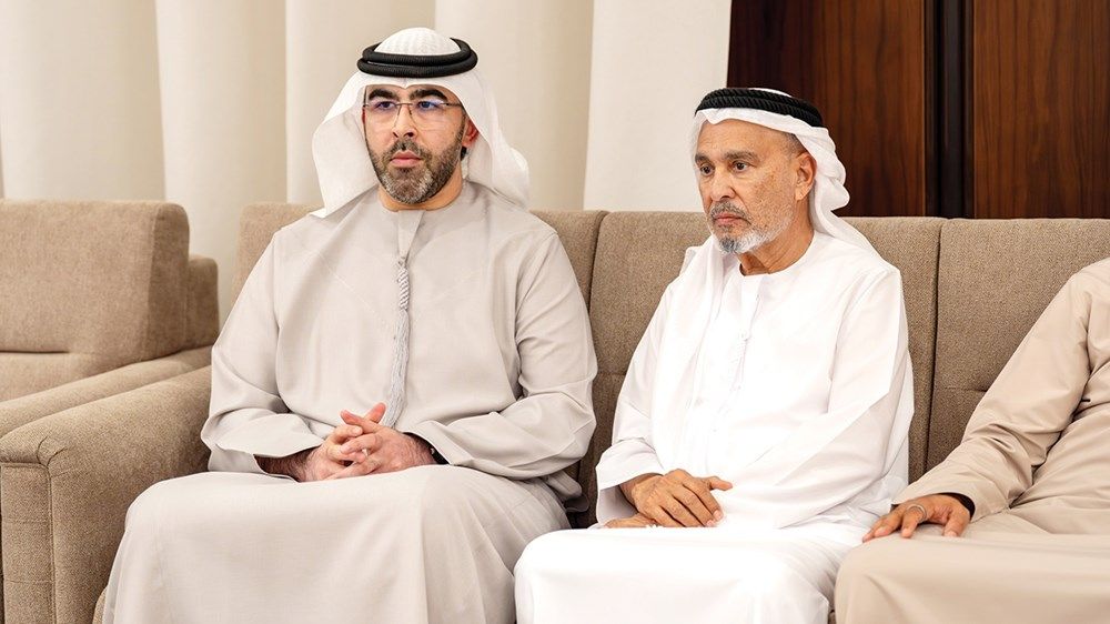 أحمد بن محمد وأحمد بن سعود يعزيان في وفاة عبدالمجيد صديقي