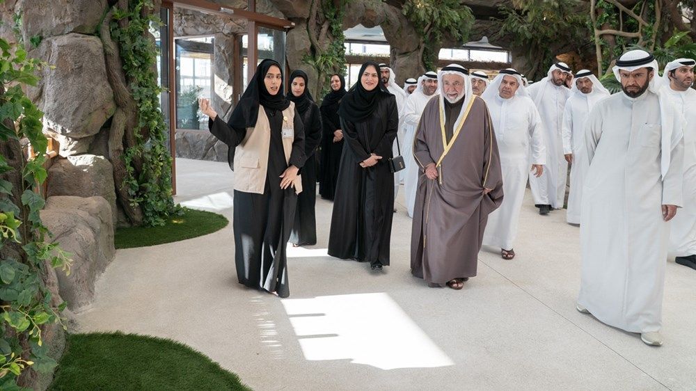 حاكم الشارقة يفتتح مزرعة الحيوانات الأليفة في منطقة فِلي