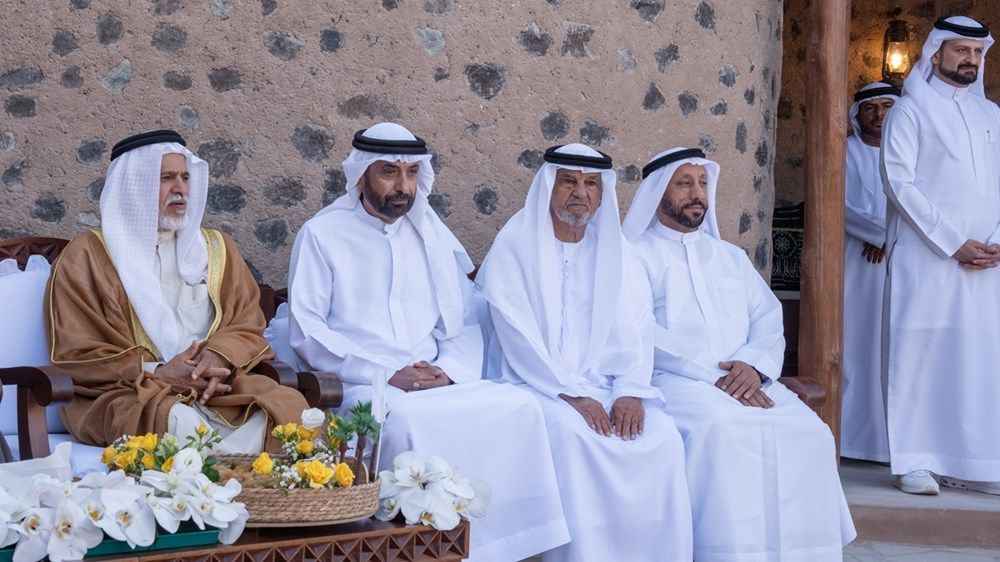 حاكم الشارقة يفتتح حصن فِلي