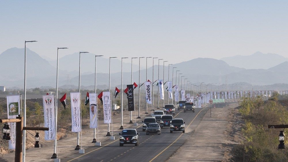 حاكم الشارقة يفتتح حصن فِلي