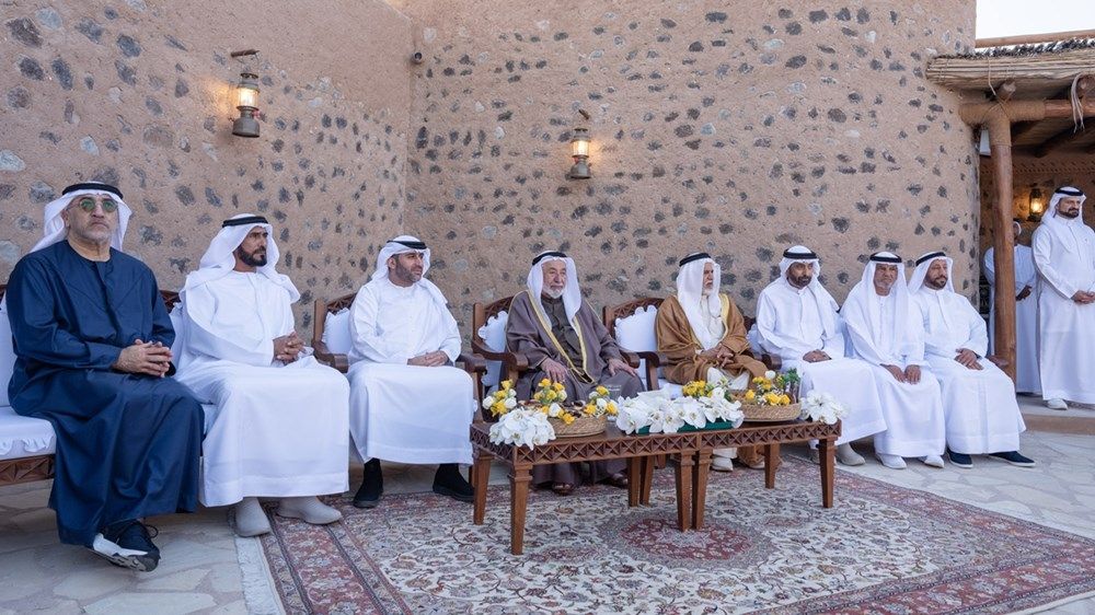 حاكم الشارقة يفتتح حصن فِلي