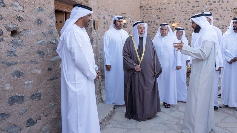 حاكم الشارقة يفتتح حصن فِلي