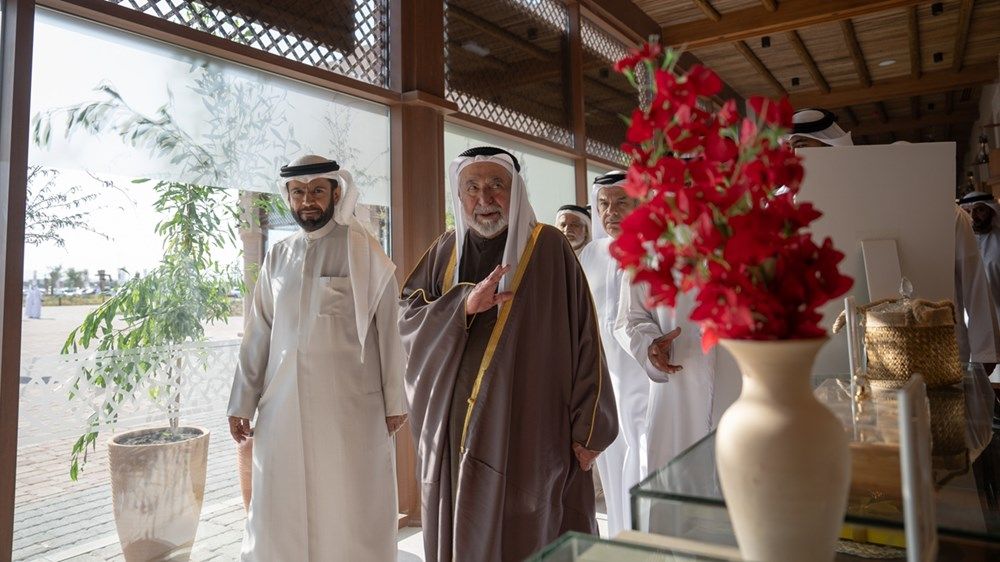 حاكم الشارقة يفتتح سوق فِلي التراثي