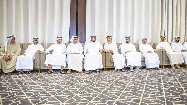 أحمد بن محمد وأحمد بن سعود يعزيان في وفاة عبدالمجيد صديقي