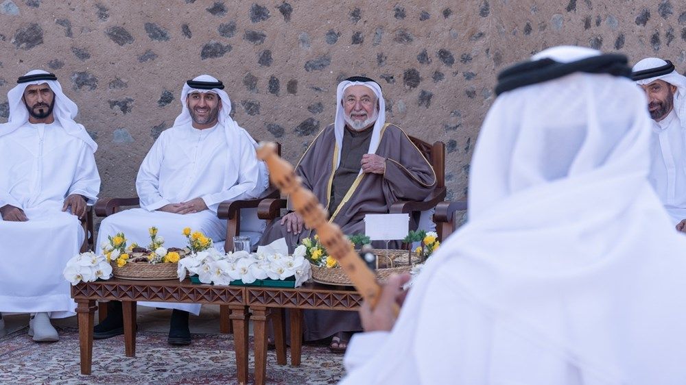 حاكم الشارقة يفتتح حصن فِلي