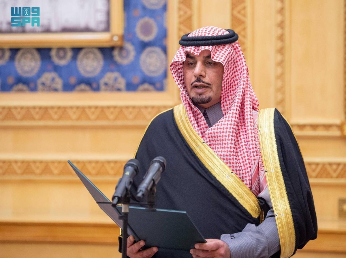 أمام خادم الحرمين.. الأمراء والمسؤولون الذين صدرت الأوامر الملكية بتعيينهم يؤدون القسم