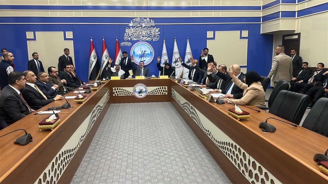 انتخاب هيثم الزهوان محافظا لصلاح الدين