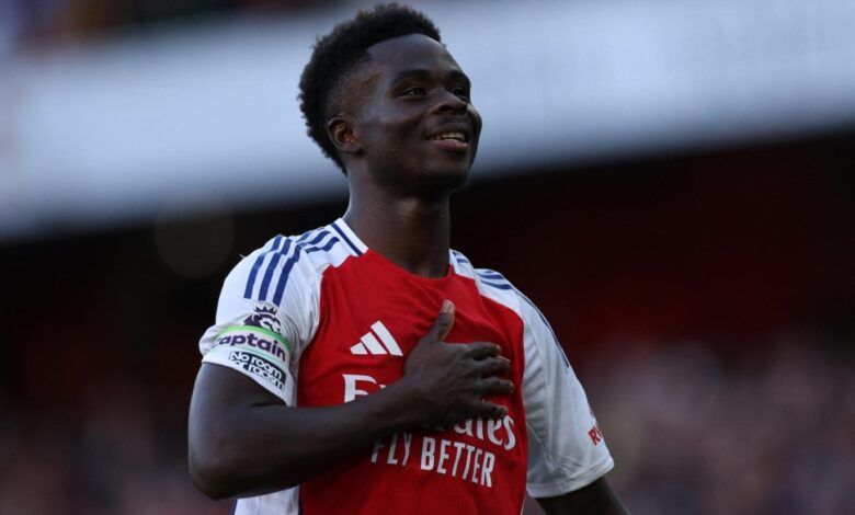 أرسنال يعلن تجديد عقد بوكايو ساكا لفترة طويلة!