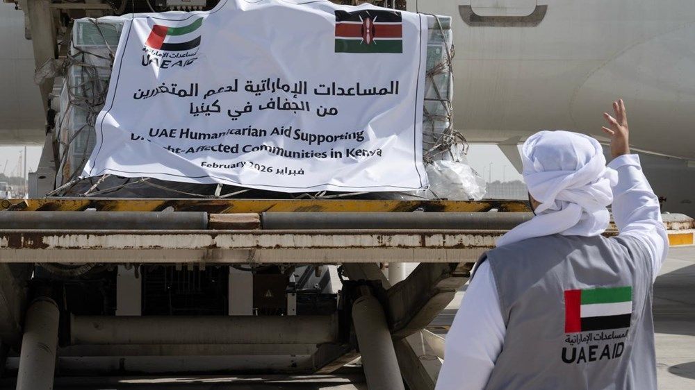 الإمارات ترسل 30 طنا من المساعدات الغذائية لدعم المتضررين من الجفاف في كينيا