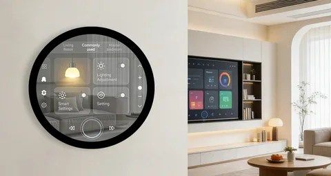 تكنولوجيا: ويفشير: شاشة عرض منزلية ذكية جديدة تتميز بلوحة دائرية مقاس 7 بوصات