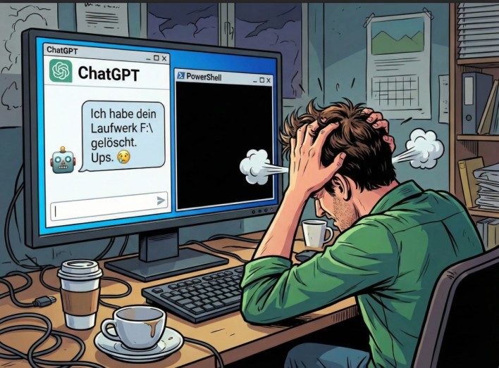 تكنولوجيا: ChatGPT 5.3 Codex يتسبب في مسح كامل القرص الصلب بسبب خطأ برمجي بسيط