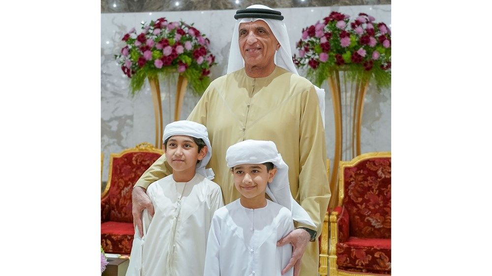 سعود بن صقر يواصل استقبال المهنئين بشهر رمضان المبارك