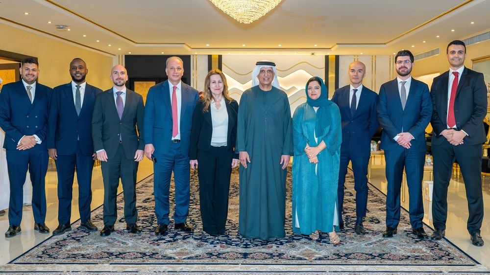 سعود بن صقر يستقبل المهنئين بشهر رمضان المبارك على مأدبة إفطار