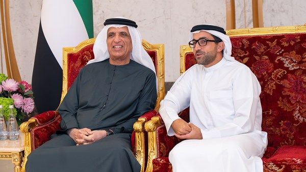 سعود بن صقر يواصل استقبال المهنئين بشهر رمضان المبارك