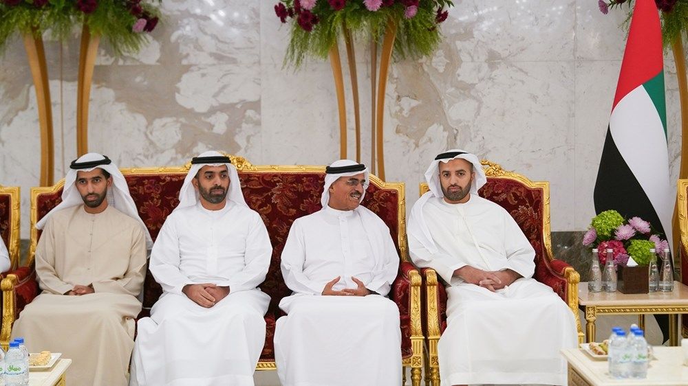 سعود بن صقر يواصل استقبال المهنئين بشهر رمضان المبارك