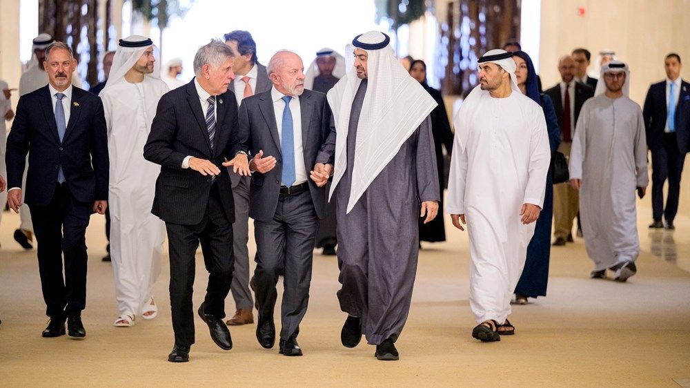 رئيس الدولة والرئيس البرازيلي يبحثان تعزيز التعاون في إطار الشراكة الاستراتيجية بين البلدين