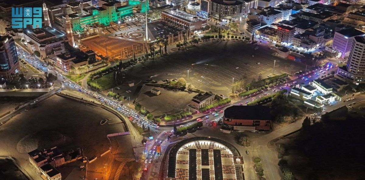 مسيرة أمنية بأبها تستحضر أمجاد الدولة السعودية في يوم التأسيس