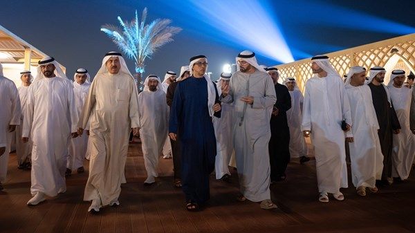 منصور بن زايد يشارك أعضاء المجلس الوطني الاتحادي والمجلس الوزاري للتنمية مأدبة إفطار رمضانية