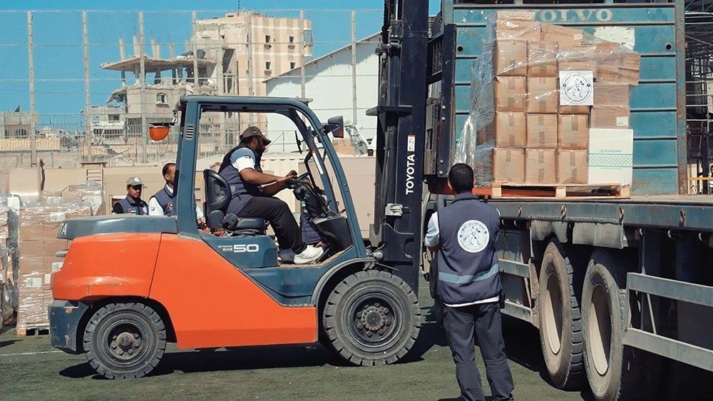 المستشفى الميداني الإماراتي في غزة يستقبل وفداً من منظمة الصحة العالمية